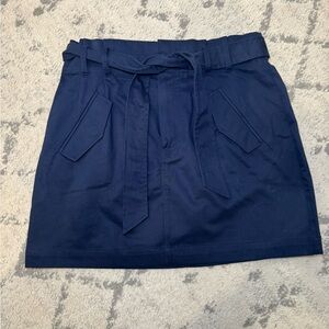 NWT Loft tie waist pocket skirt